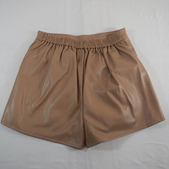 NWT Japna Faux Leather Lined Skort Size Medium - Picture 2 of 7